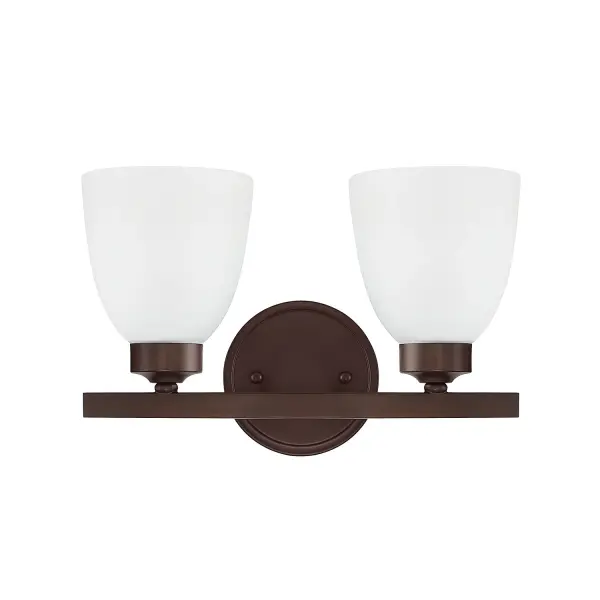 Jameson 2-Light Vanity in Bronze