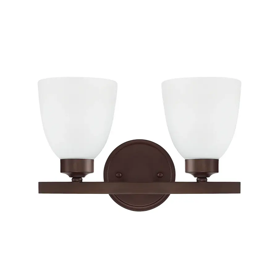 Jameson 2-Light Vanity in Bronze