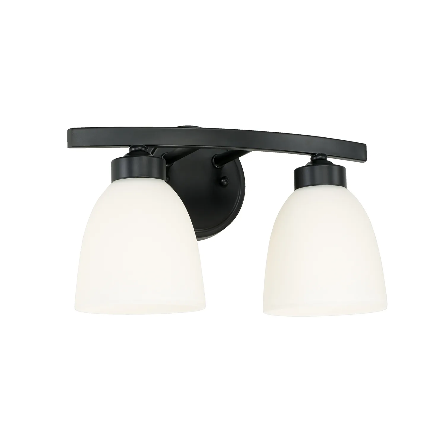 Jameson 2-Light Vanity in Matte Black