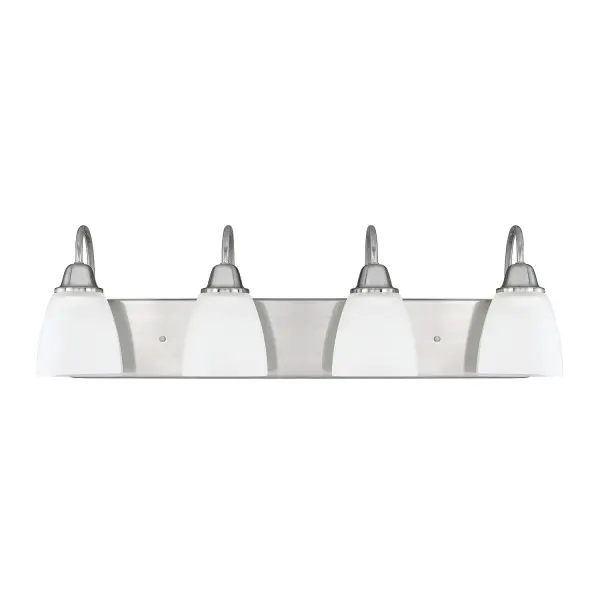 Trenton 4-Light Vanity in Brushed Nickel