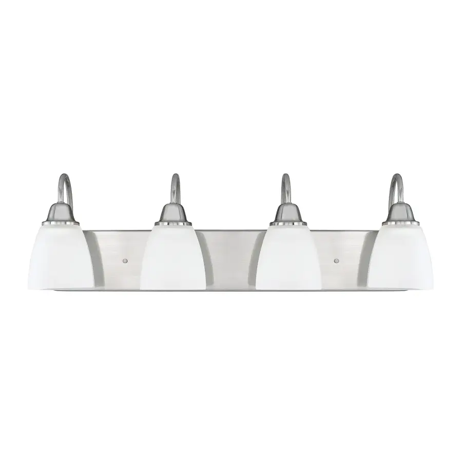 Trenton 4-Light Vanity in Brushed Nickel