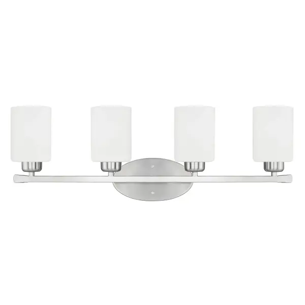 Dixon 4-Light Vanity in Brushed Nickel