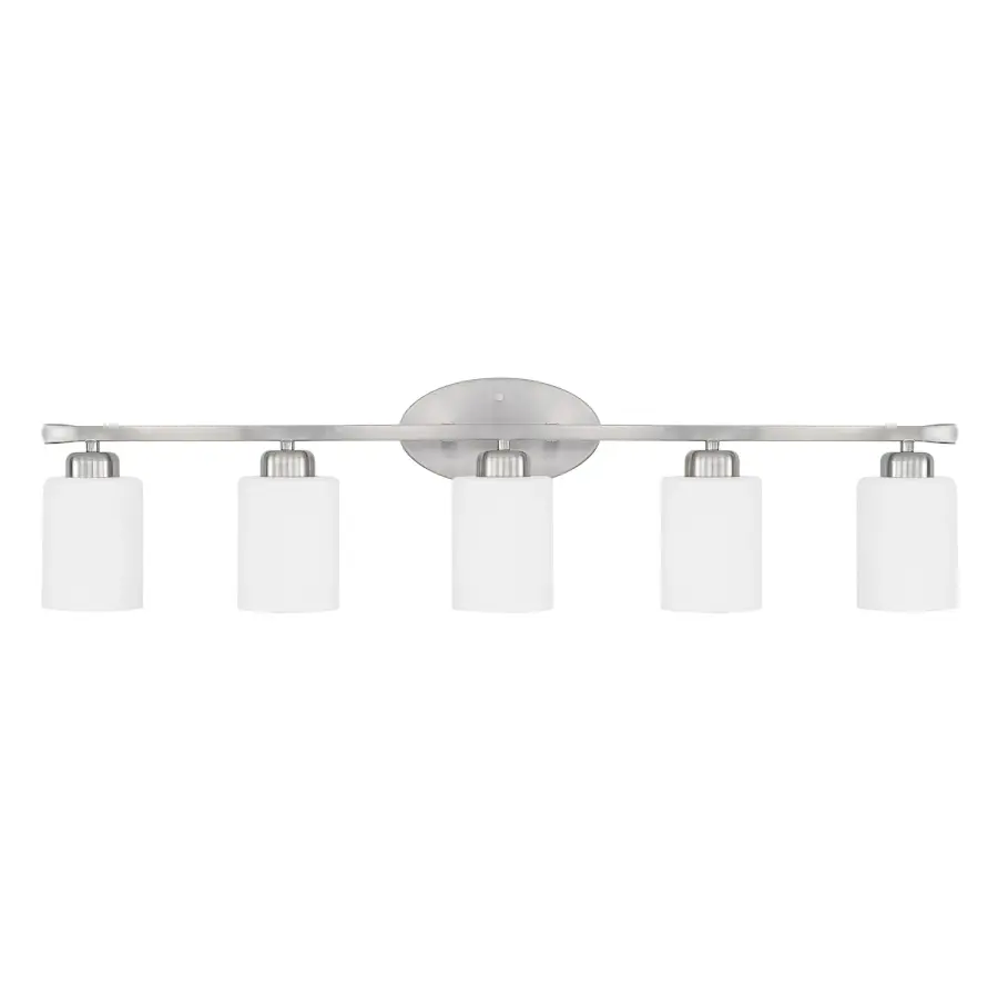 Dixon 5-Light Vanity in Brushed Nickel