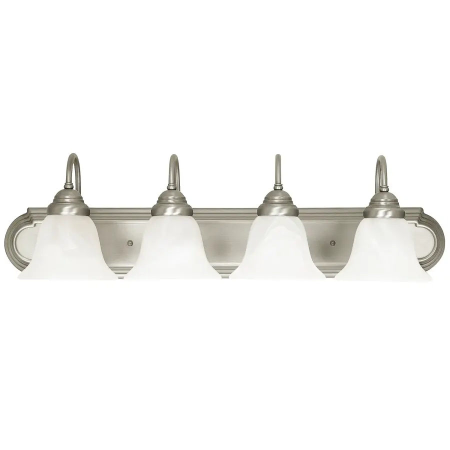 Arthur 4-Light Vanity in Matte Nickel