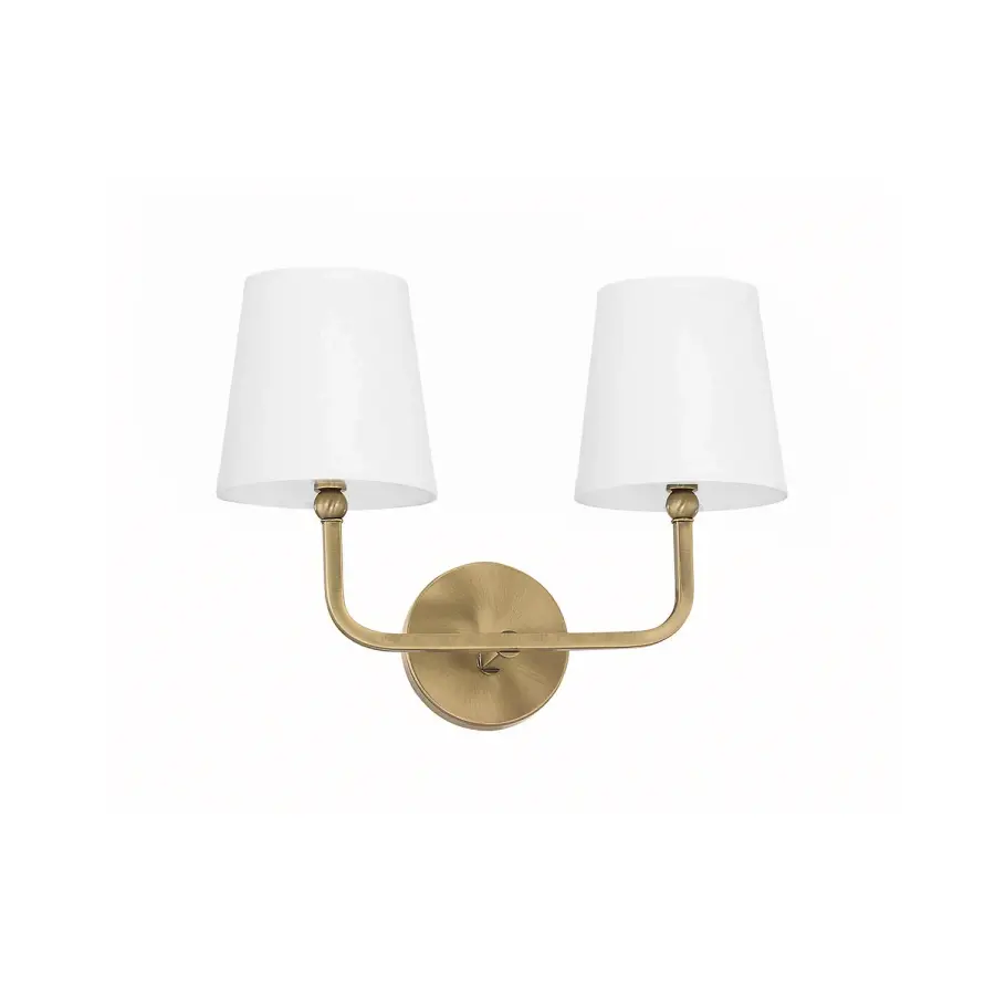 Classic Brass Vanity Light with Timeless Appeal