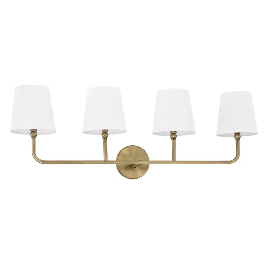 Classic Brass Vanity Light Perfect for Traditional & Transitional Baths