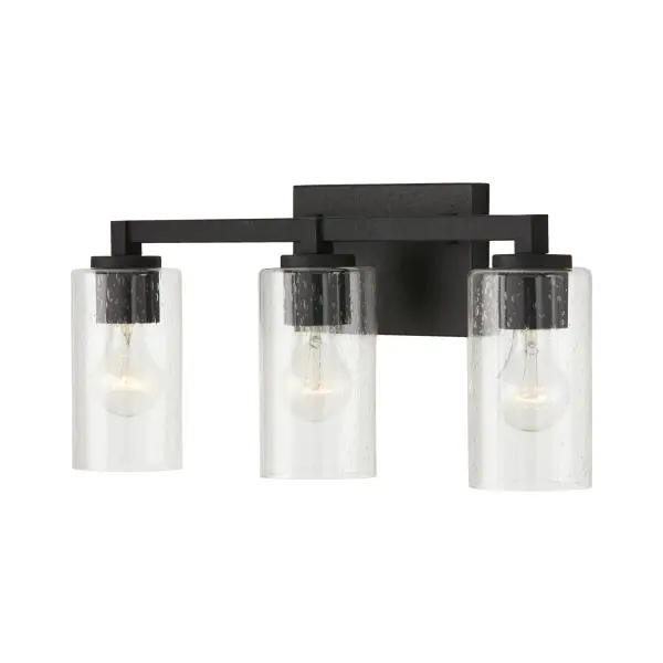 Ravenwood 3-Light Vanity in Black Iron
