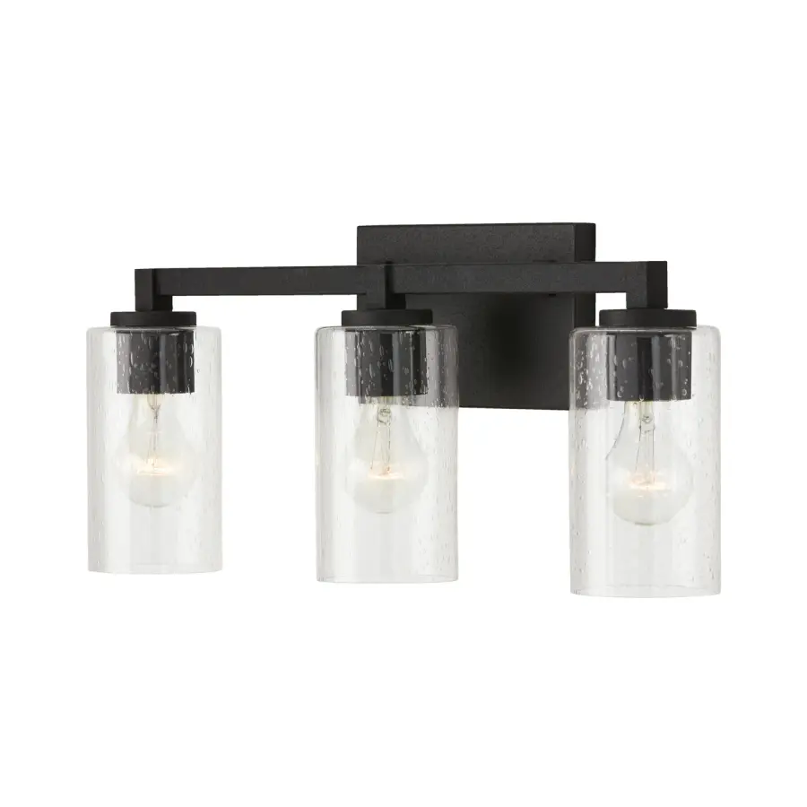 Ravenwood 3-Light Vanity in Black Iron