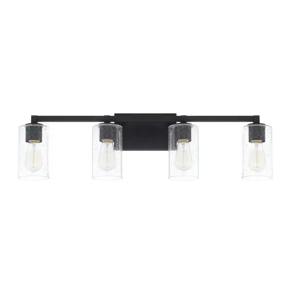 Ravenwood 4-Light Vanity in Black Iron