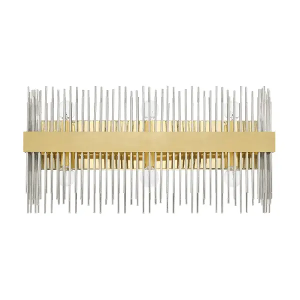 Lena 6-Light Vanity in Fire and Ice