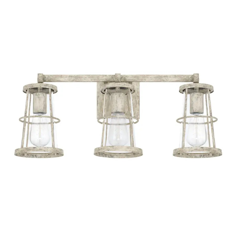 Beaufort 3-Light Vanity in Mystic Sand