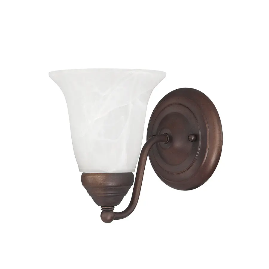 Brady 1-Light Wall Sconce in Burnished Bronze