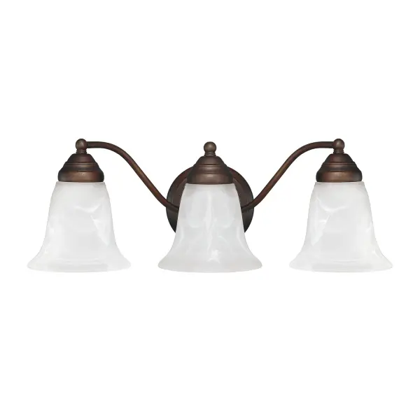 Brady 3-Light Vanity in Burnished Bronze
