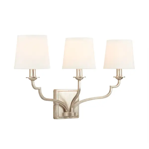 Ophelia 3-Light Vanity in Winter Gold