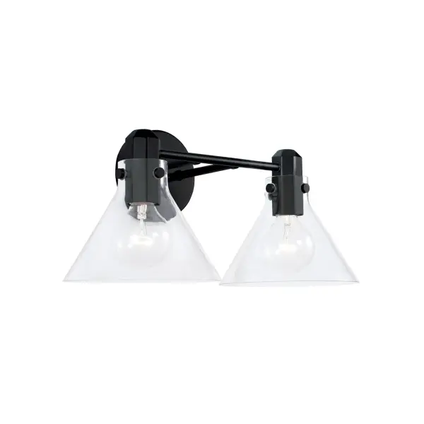 Sleek Matte Black Vanity Light Perfect for Modern Bathrooms