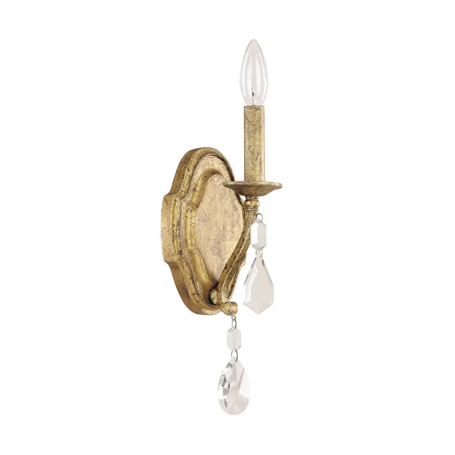 Blakely 1-Light Antique Gold Wall Sconce