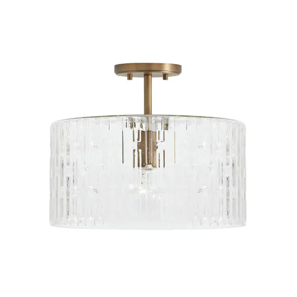 Emerson 1-Light Semi-Flush Ceiling Light