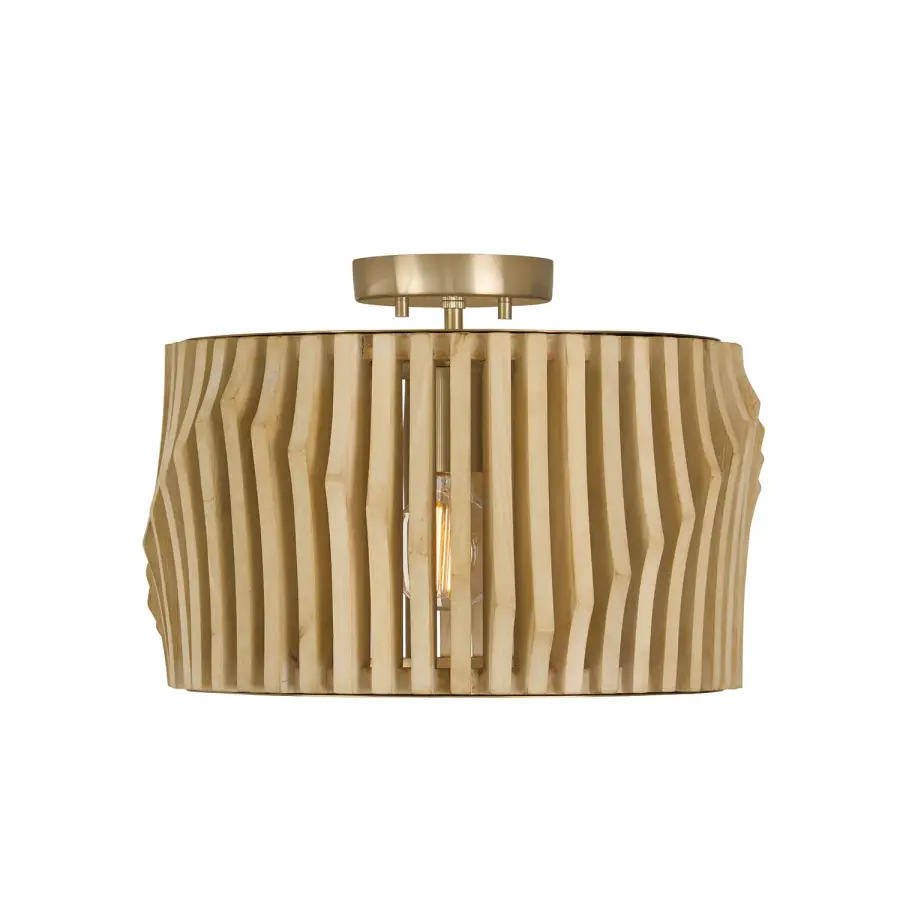 Archer 1-Light Semi-Flush Ceiling Light