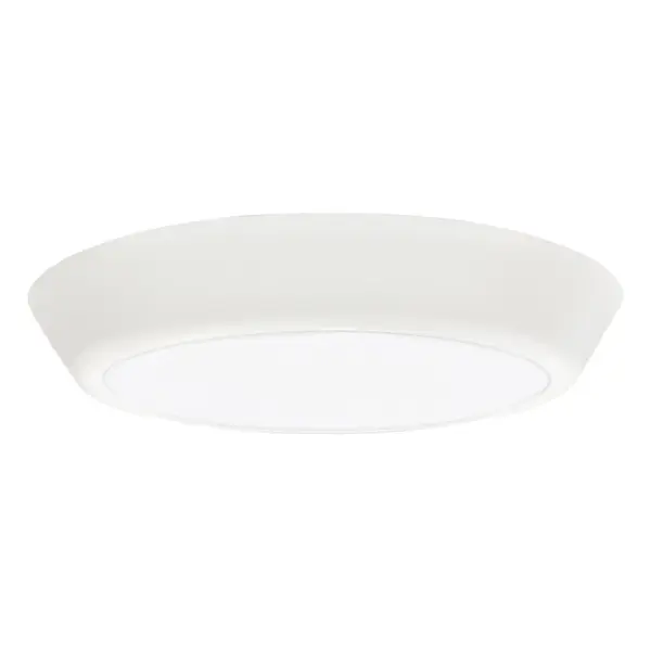 The Ryan LED Disc delivers efficient, low-profile lighting in a clean white finish. At just 6 inches wide and 1 inch tall, it's ideal for closets, hallways, and utility spaces where unobtrusive illumination is needed.