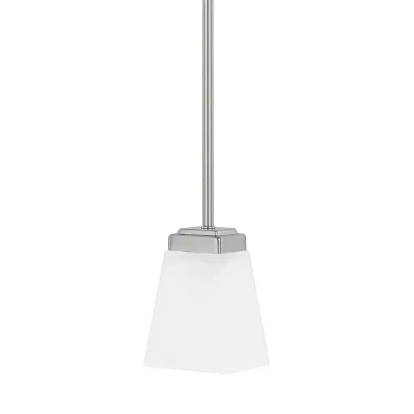 Baxley 1-Light Mini Pendant in Brushed Nickel
