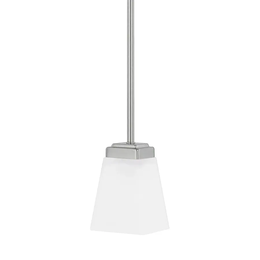 Baxley 1-Light Mini Pendant in Brushed Nickel