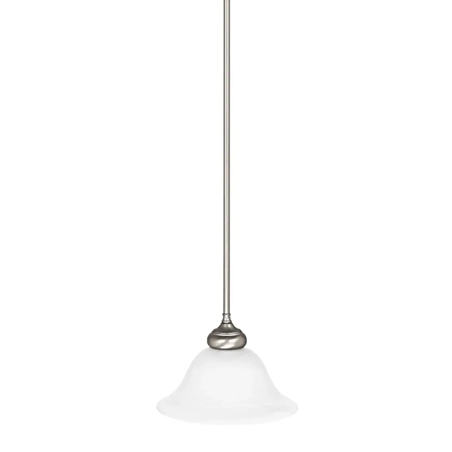 Samuel 1-Light Pendant in Matte Nickel