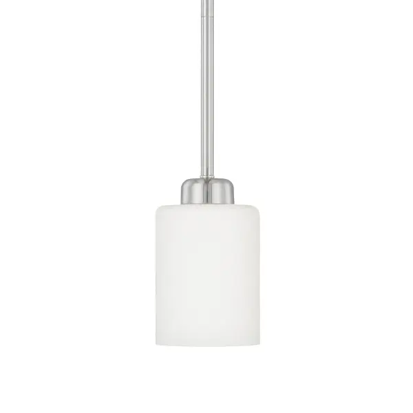 Dixon 1-Light Mini Pendant in Brushed Nickel