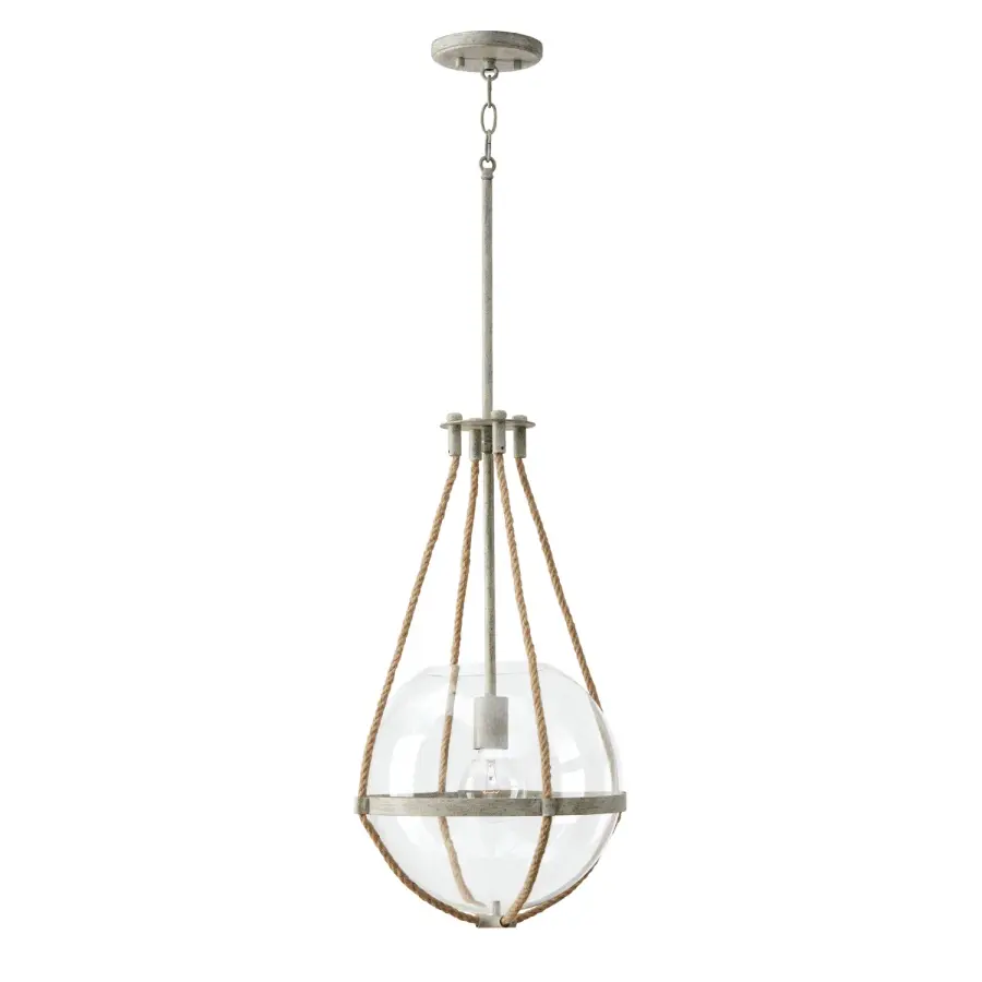 Beaufort 1-Light Pendant in Mystic Sand