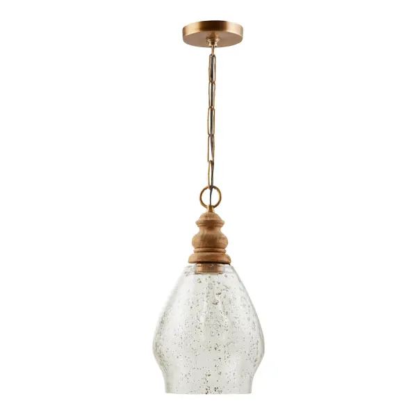 The Juniper pendant brings organic warmth to compact spaces with its light wood finish and minimalist design. At 8.5 inches wide, it's perfectly scaled for kitchen islands, breakfast nooks, or as accent lighting in bathrooms and hallways.