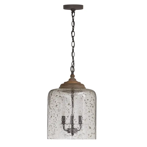 Tybee 3-Light Pendant in Nordic Grey