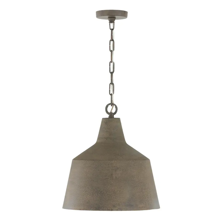 Quarry 1-Light Pendant in Clay