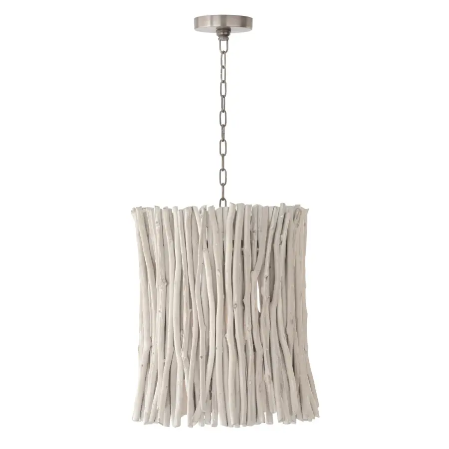 Cara 4-Light Pendant in Brushed Pewter