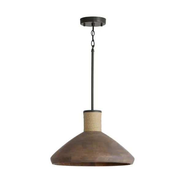 Jacob Grey Wash 1-Light Pendant