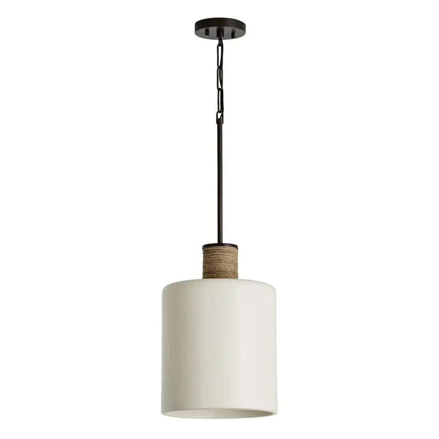 Destin 1-Light Pendant in Dark Pewter