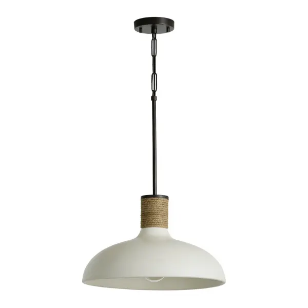 Destin 1-Light Pendant in Dark Pewter