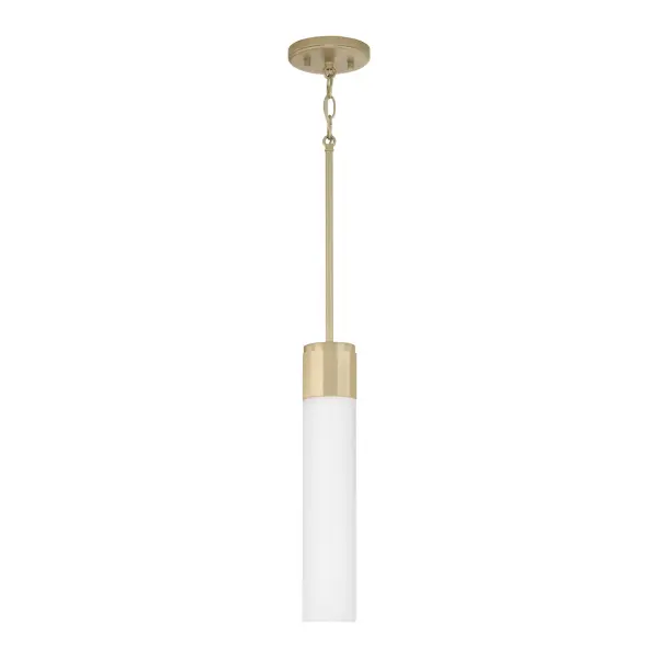 Sutton 1-Light Mini Pendant in Soft Gold
