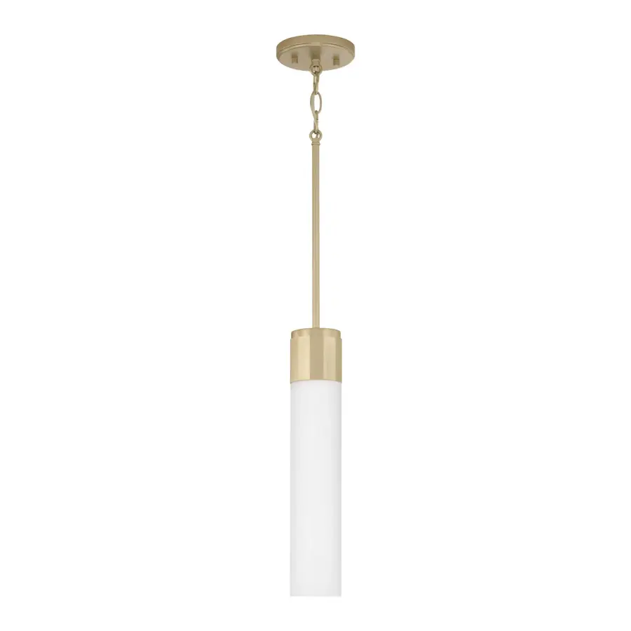 Sutton 1-Light Mini Pendant in Soft Gold