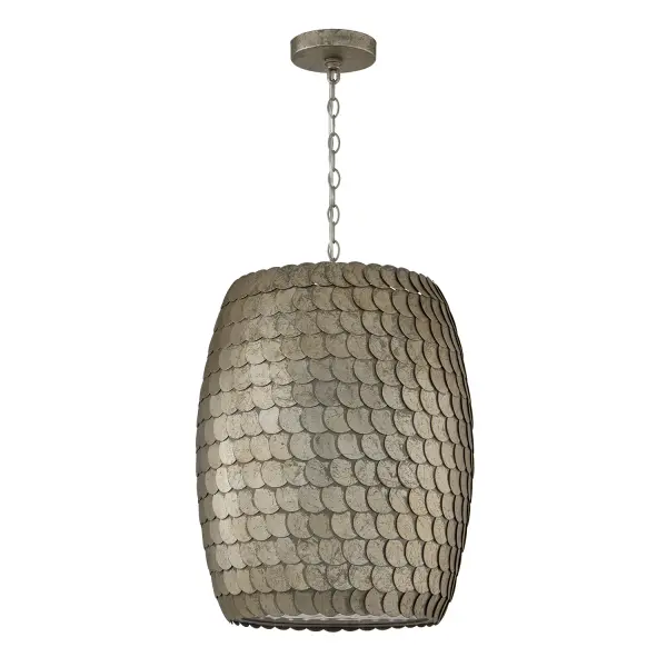 Delphine 1-Light Pendant in Grecian Luster