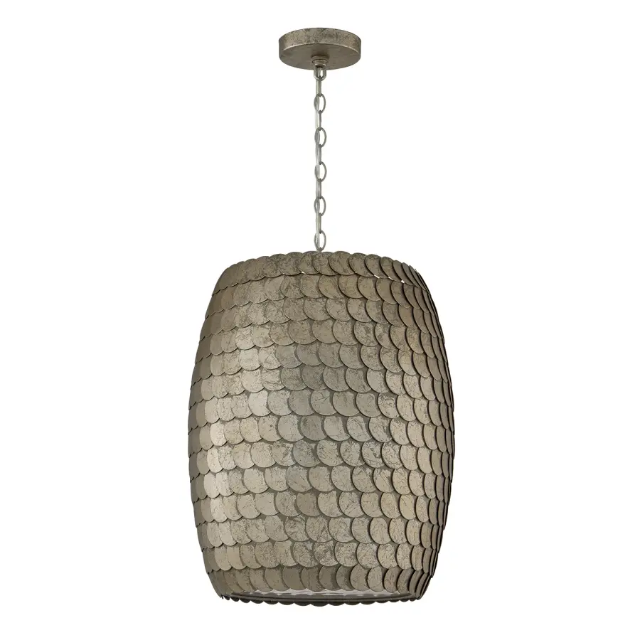 Delphine 1-Light Pendant in Grecian Luster