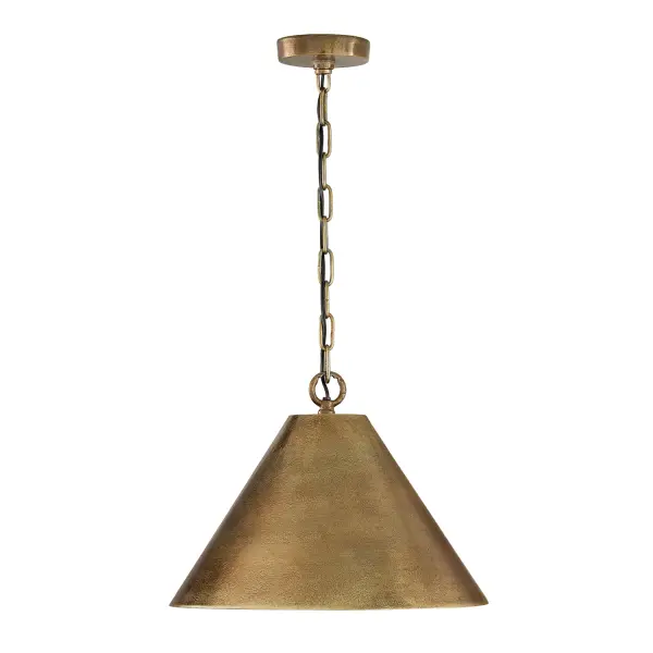 Casa 1-Light Pendant in Oxidized Brass