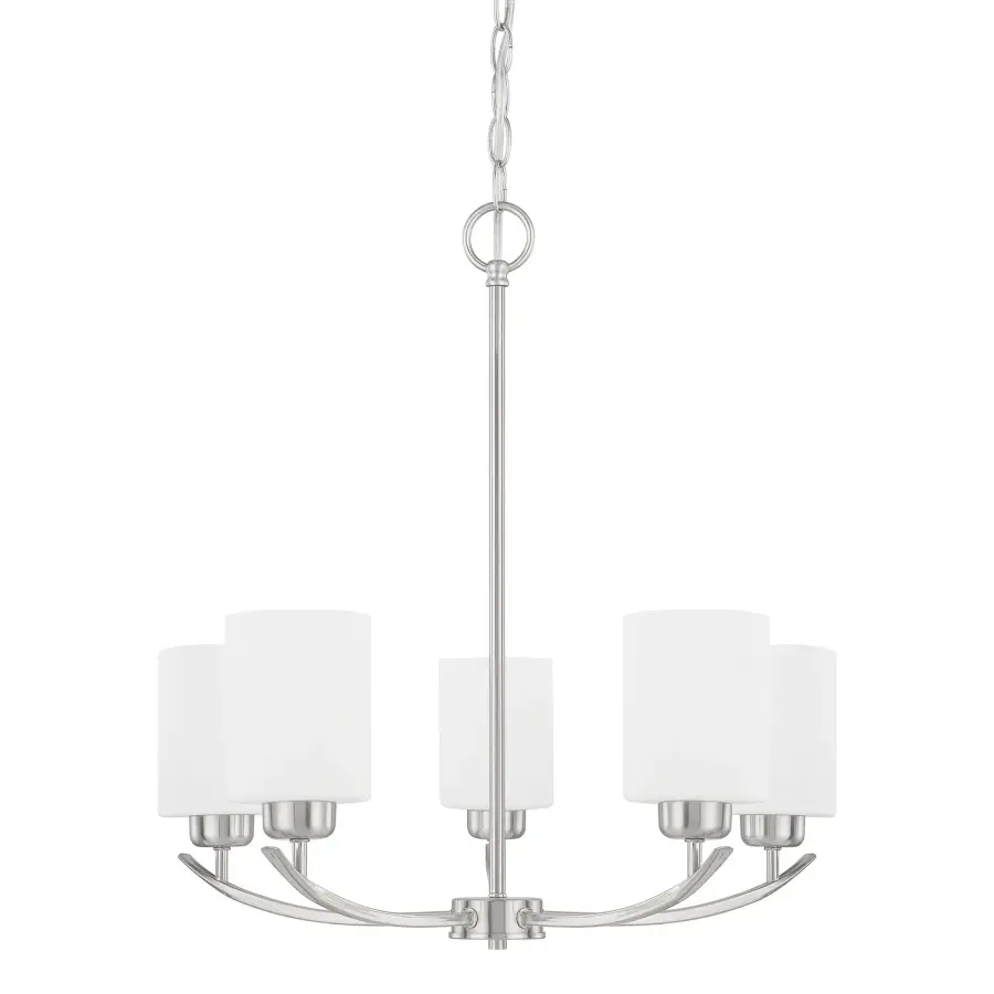 Dixon 5-Light Chandelier in Brushed Nickel