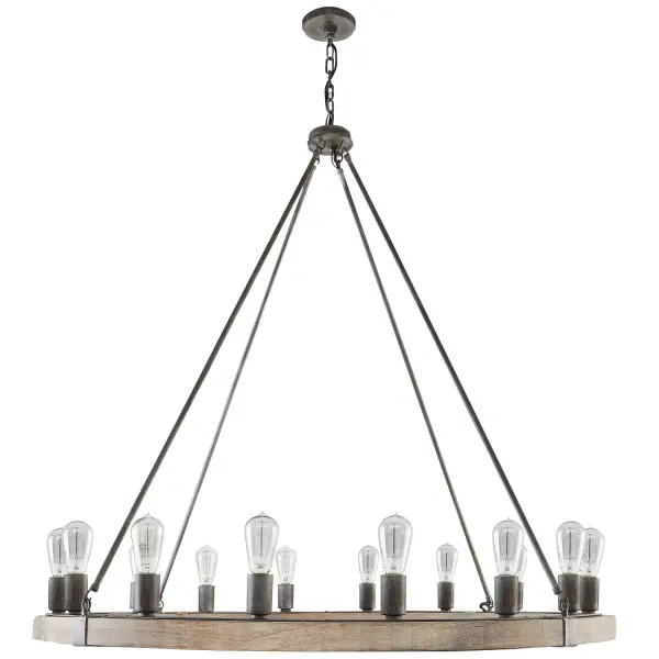 Austin 16-Light Chandelier in Urban Wash
