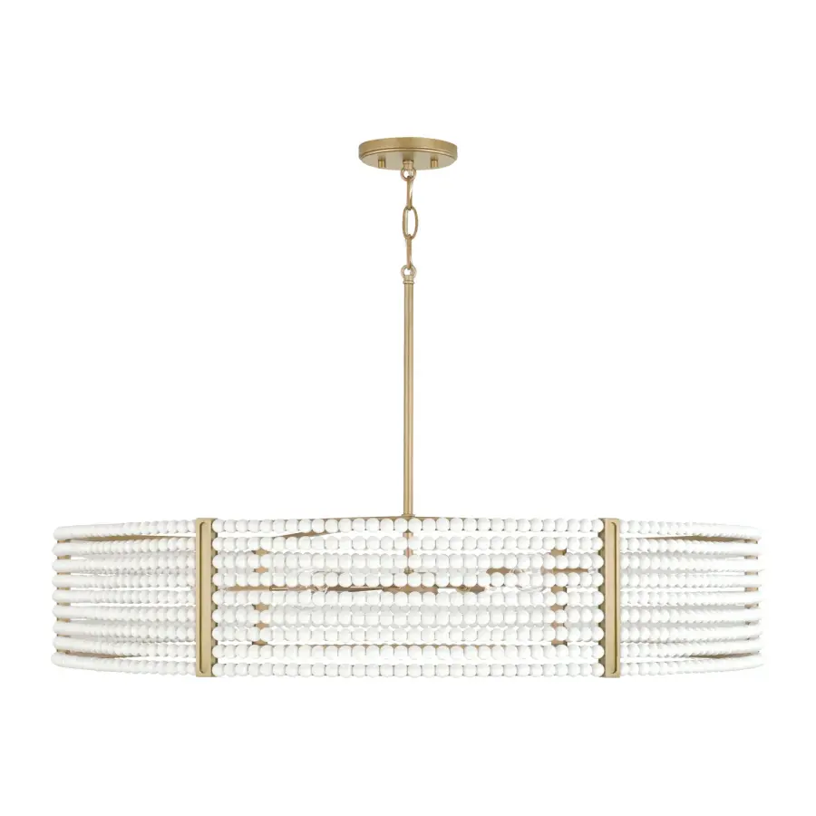 Elegant Linear Chandelier Perfect for Modern Dining Spaces