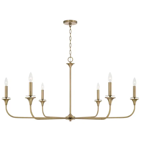 Stunning Linear Chandelier Perfect for Modern Dining Spaces