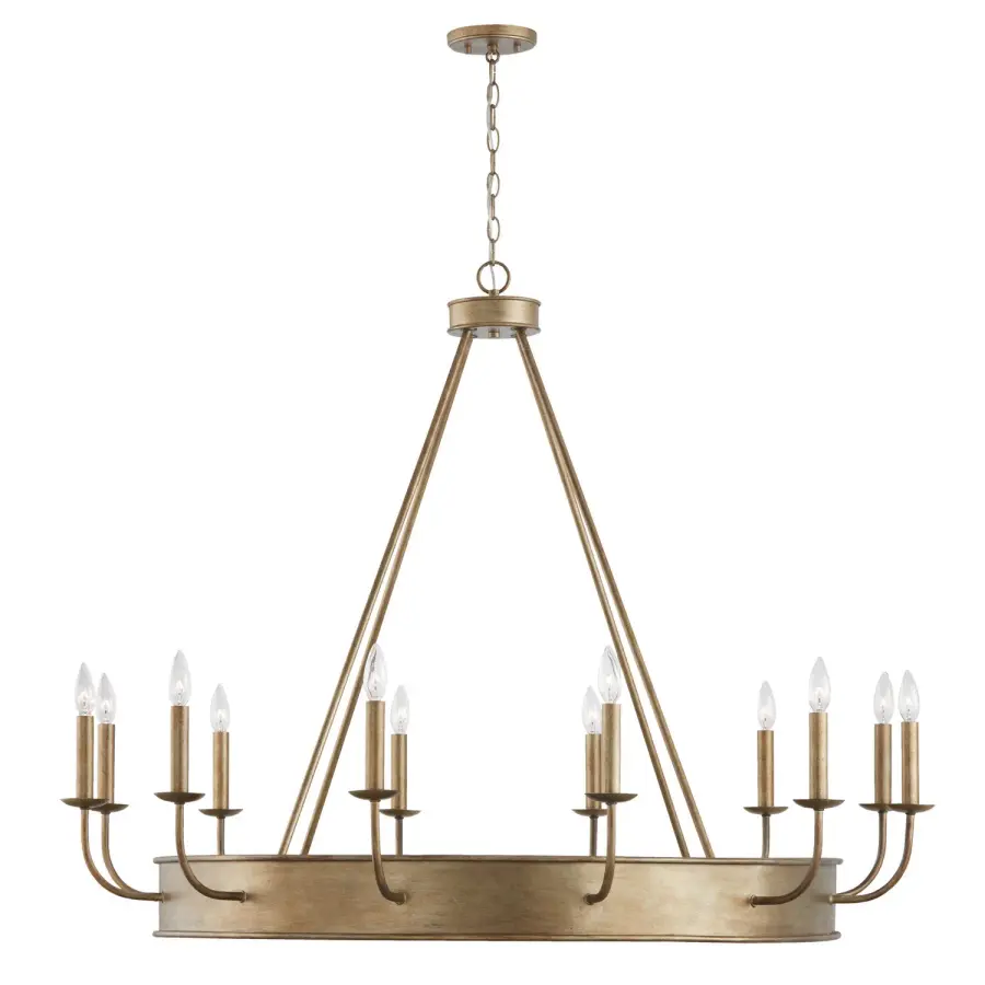 Nole 12-Light Chandelier in Mystic Luster