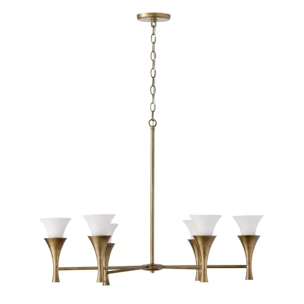 Nola 6-Light Chandelier in Mystic Luster
