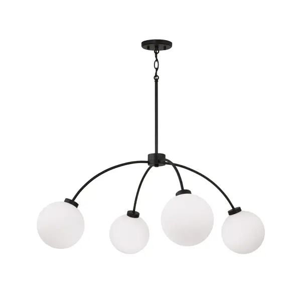 Bold Industrial Chandelier with Farmhouse Charm