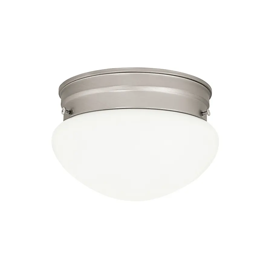 Scott 1-Light Flush Mount in Matte Nickel