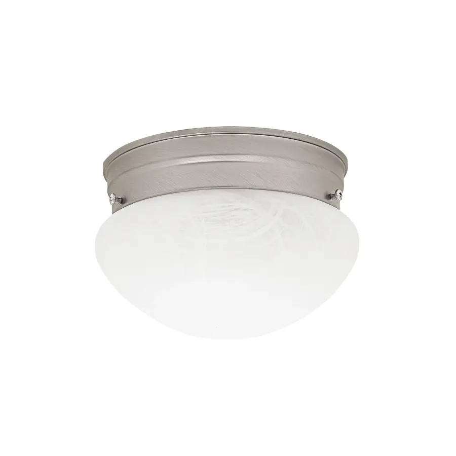 Scott 2-Light Flush Mount in Matte Nickel