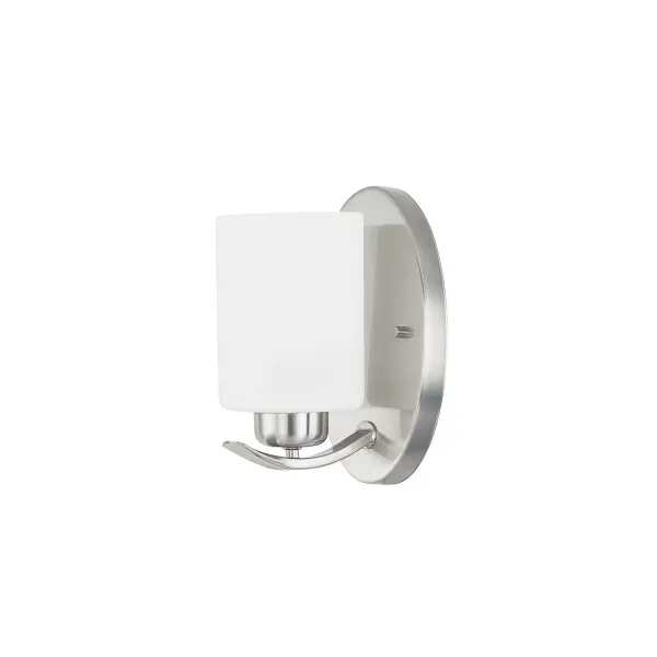 Dixon 1-Light Wall Sconce in Brushed Nickel